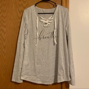 Just Breathe shirt